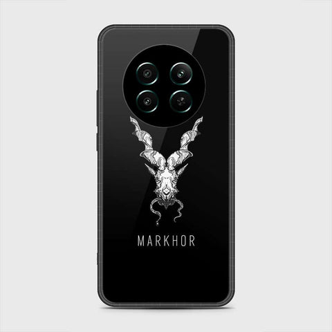 Realme 12 4G Cover- Markhor Series - HQ Ultra Shine Premium Infinity Glass Soft Silicon Borders Case