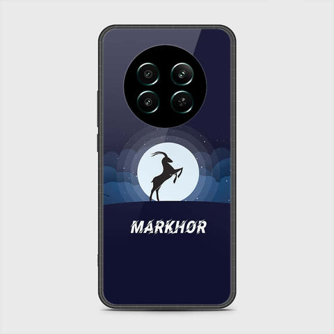 Realme 12 4G Cover- Markhor Series - HQ Ultra Shine Premium Infinity Glass Soft Silicon Borders Case