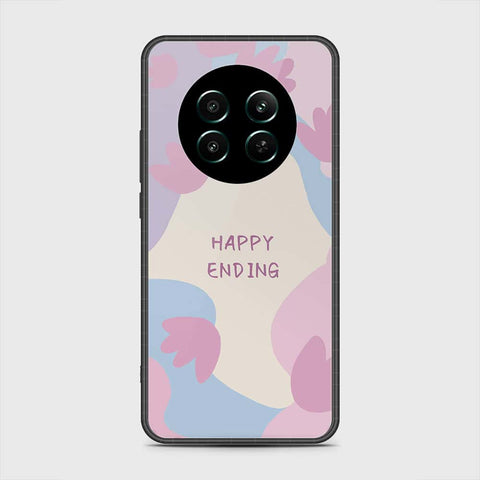 Realme 12 Plus Cover- Happy Series - HQ Ultra Shine Premium Infinity Glass Soft Silicon Borders Case