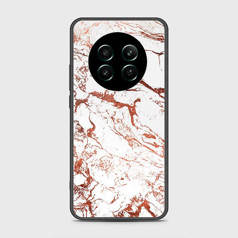 Realme 12 Plus Cover- White Marble Series 2 - HQ Ultra Shine Premium Infinity Glass Soft Silicon Borders Case