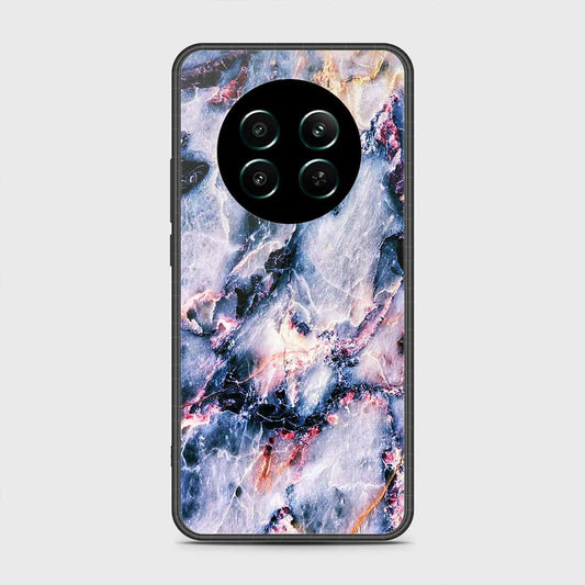 Realme 12 4G Cover- Colorful Marble Series - HQ Ultra Shine Premium Infinity Glass Soft Silicon Borders Case