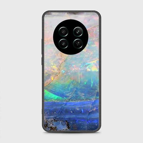 Realme 12 4G Cover- Colorful Marble Series - HQ Ultra Shine Premium Infinity Glass Soft Silicon Borders Case