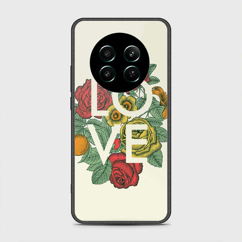 Realme 12 Plus Cover- Floral Series 2 - HQ Ultra Shine Premium Infinity Glass Soft Silicon Borders Case