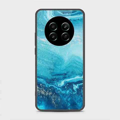 Realme 12 4G Cover- Mystic Marble Series - HQ Ultra Shine Premium Infinity Glass Soft Silicon Borders Case