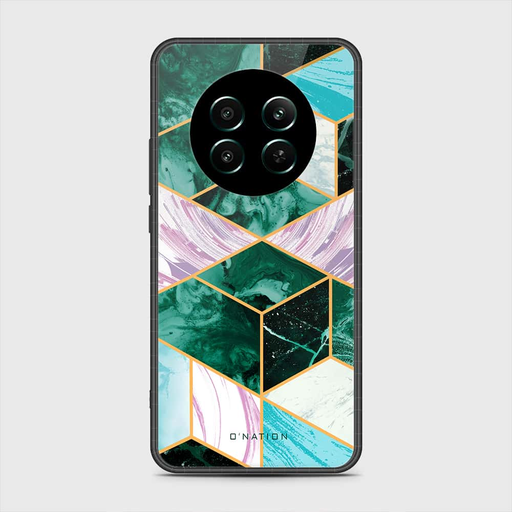 Realme 12 4G Cover- O'Nation Shades of Marble Series - HQ Ultra Shine Premium Infinity Glass Soft Silicon Borders Case