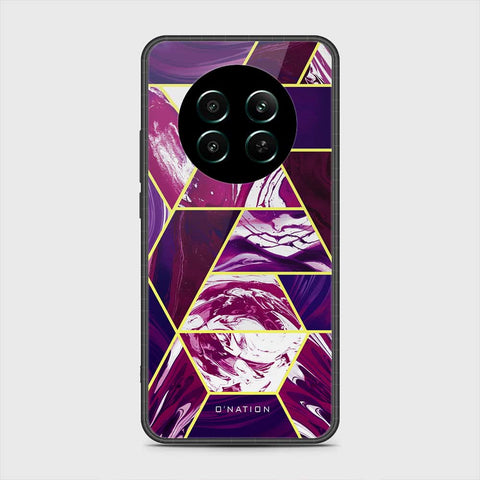 Realme 12 4G Cover- O'Nation Shades of Marble Series - HQ Ultra Shine Premium Infinity Glass Soft Silicon Borders Case