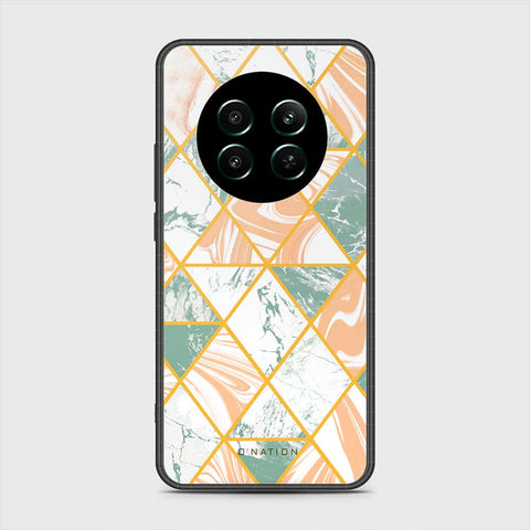 Realme 12 4G Cover- O'Nation Shades of Marble Series - HQ Ultra Shine Premium Infinity Glass Soft Silicon Borders Case