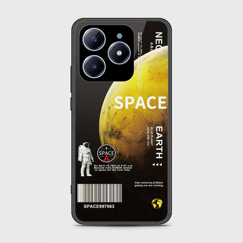 Realme C63 Cover- Limitless Series - HQ Ultra Shine Premium Infinity Glass Soft Silicon Borders Case