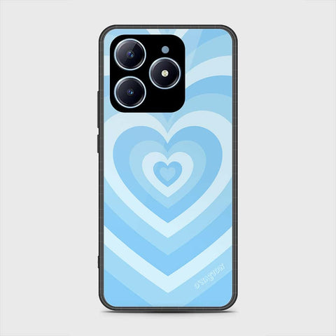 Realme C61 Cover- O'Nation Heartbeat Series - HQ Ultra Shine Premium Infinity Glass Soft Silicon Borders Case