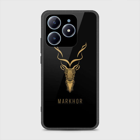 Realme C61 Cover- Markhor Series - HQ Ultra Shine Premium Infinity Glass Soft Silicon Borders Case