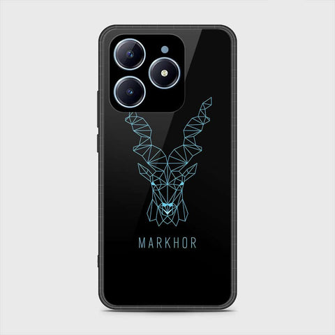 Realme C63 Cover- Markhor Series - HQ Ultra Shine Premium Infinity Glass Soft Silicon Borders Case