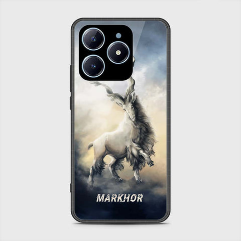 Realme C63 Cover- Markhor Series - HQ Ultra Shine Premium Infinity Glass Soft Silicon Borders Case