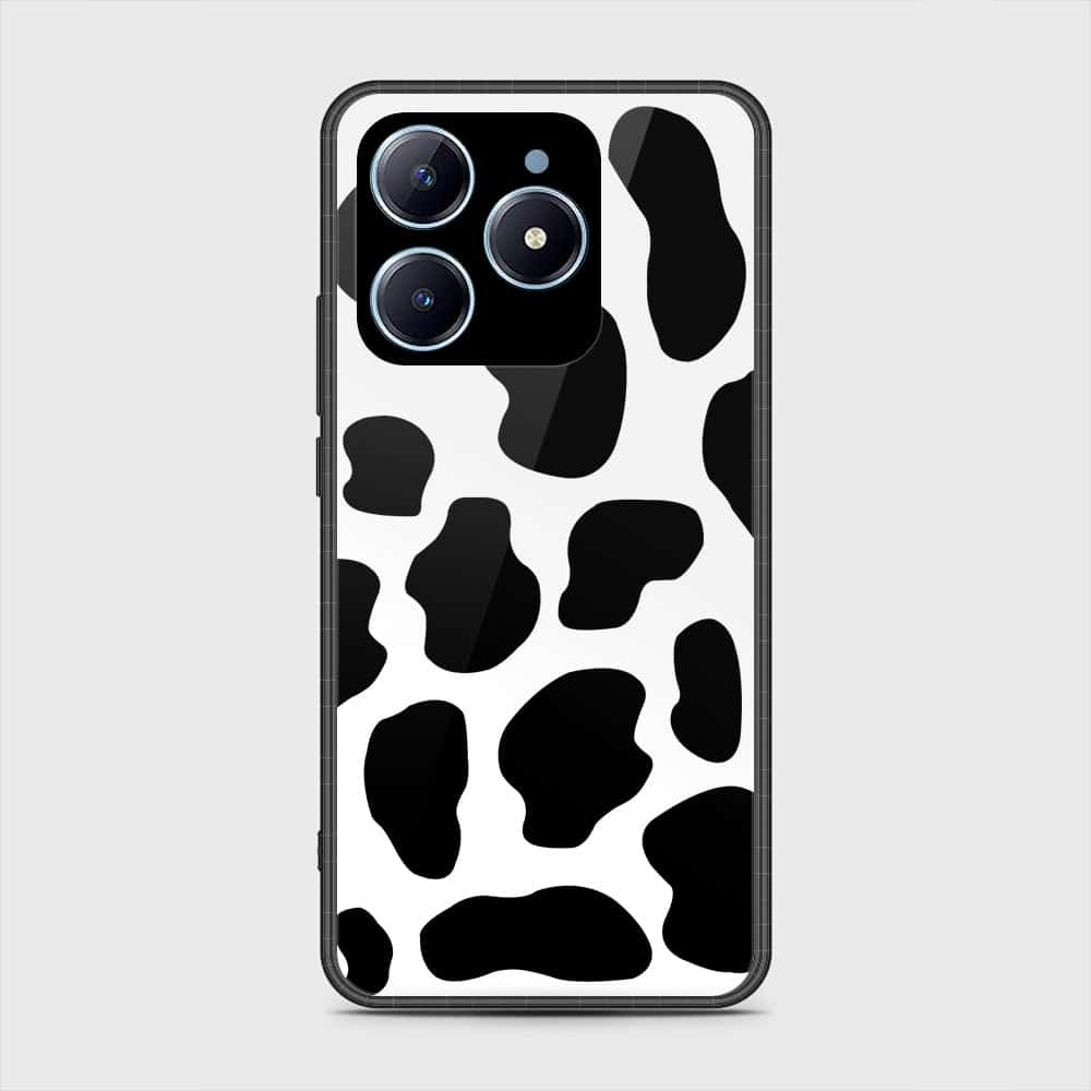 Realme C61 Cover- Vanilla Dream Series - HQ Ultra Shine Premium Infinity Glass Soft Silicon Borders Case