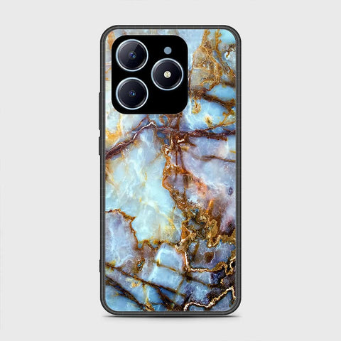 Realme C61 Cover- Colorful Marble Series - HQ Ultra Shine Premium Infinity Glass Soft Silicon Borders Case