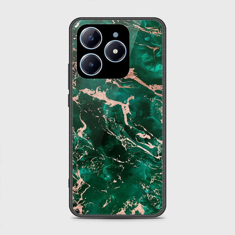 Realme C63 Cover- Colorful Marble Series - HQ Ultra Shine Premium Infinity Glass Soft Silicon Borders Case