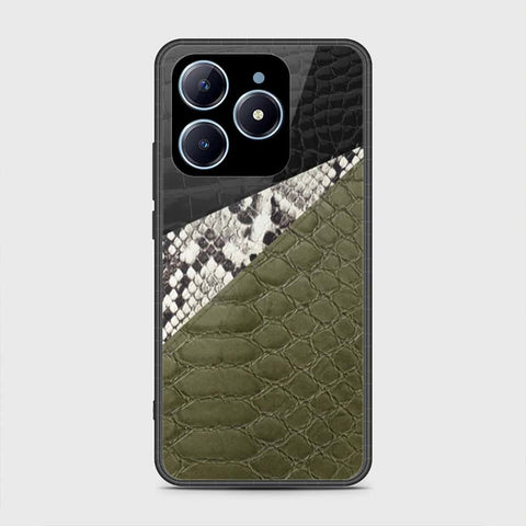 Realme C63 Cover- Printed Skins Series - HQ Ultra Shine Premium Infinity Glass Soft Silicon Borders Case