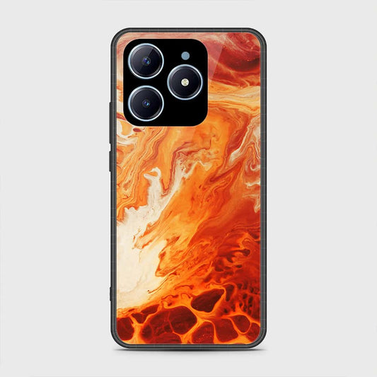 Realme C61 Cover- Mystic Marble Series - HQ Ultra Shine Premium Infinity Glass Soft Silicon Borders Case