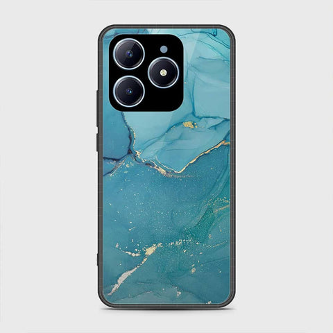 Realme C63 Cover- Mystic Marble Series - HQ Ultra Shine Premium Infinity Glass Soft Silicon Borders Case