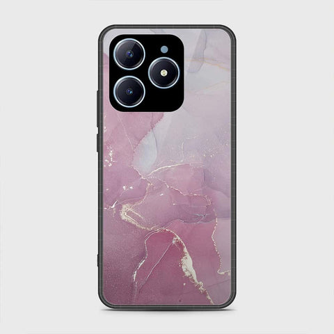 Realme C63 Cover- Mystic Marble Series - HQ Ultra Shine Premium Infinity Glass Soft Silicon Borders Case