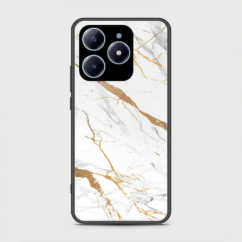 Realme C63 Cover- Mystic Marble Series - HQ Ultra Shine Premium Infinity Glass Soft Silicon Borders Case