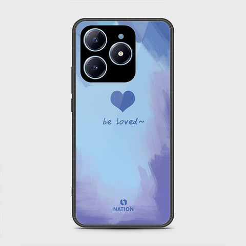 Realme C61 Cover- Onation Heart Series - HQ Ultra Shine Premium Infinity Glass Soft Silicon Borders Case