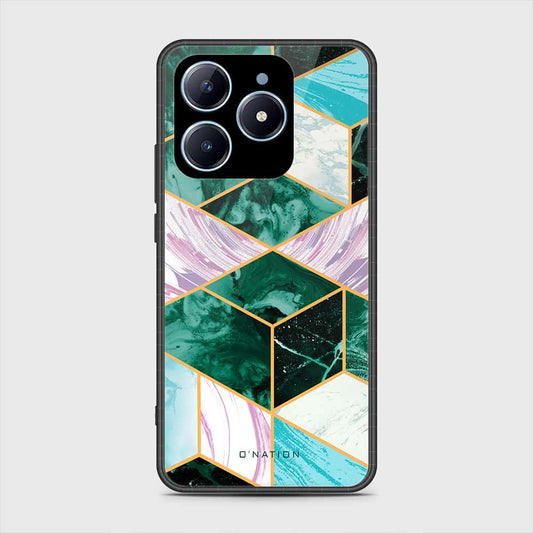 Realme C61 Cover- O'Nation Shades of Marble Series - HQ Ultra Shine Premium Infinity Glass Soft Silicon Borders Case