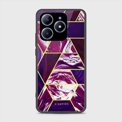 Realme C63 Cover- O'Nation Shades of Marble Series - HQ Ultra Shine Premium Infinity Glass Soft Silicon Borders Case