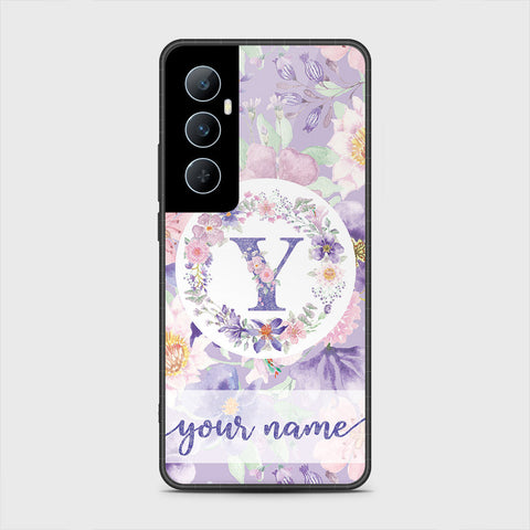 Realme C65 Cover - Personalized Alphabet Series - HQ Premium Shine Durable Shatterproof Case