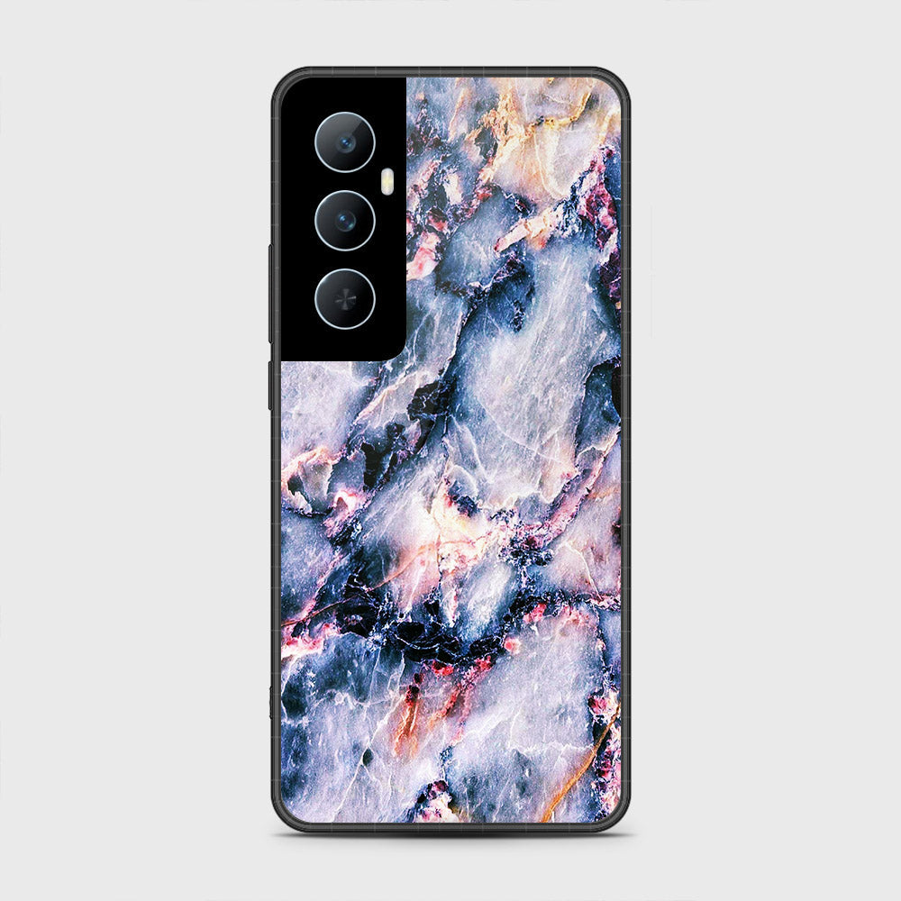 Realme C65 Cover - Colorful Marble Series - HQ Premium Shine Durable Shatterproof Case