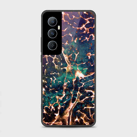 Realme C65 Cover - Colorful Marble Series - HQ Premium Shine Durable Shatterproof Case