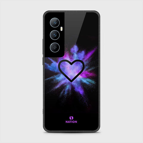 Realme C65 Cover - Onation Heart Series - HQ Premium Shine Durable Shatterproof Case