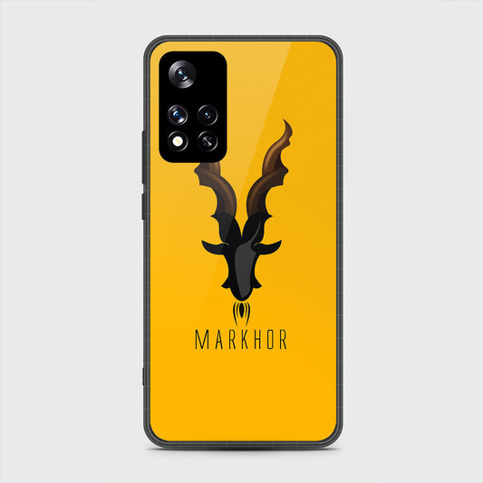 Xiaomi Redmi Note 11 Pro (China) Cover- Markhor Series - HQ Ultra Shine Premium Infinity Glass Soft Silicon Borders Case