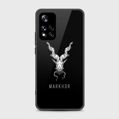 Xiaomi Redmi Note 11 Pro Plus 5G (China) Cover- Markhor Series - HQ Ultra Shine Premium Infinity Glass Soft Silicon Borders Case