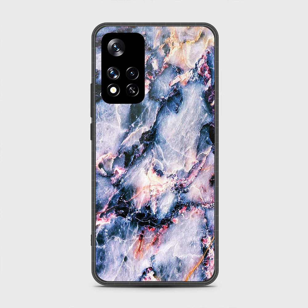 Xiaomi Redmi Note 11 Pro (China) Cover- Colorful Marble Series - HQ Ultra Shine Premium Infinity Glass Soft Silicon Borders Case