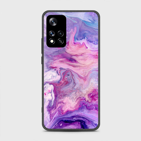 Xiaomi Redmi Note 11 Pro (China) Cover- Colorful Marble Series - HQ Ultra Shine Premium Infinity Glass Soft Silicon Borders Case