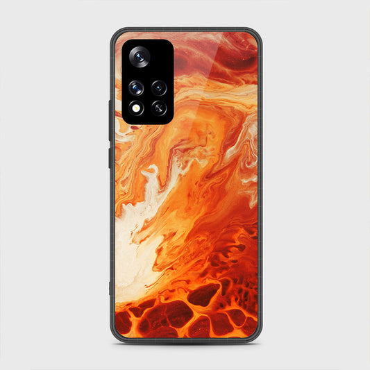 Xiaomi Redmi Note 11 Pro (China) Cover- Mystic Marble Series - HQ Ultra Shine Premium Infinity Glass Soft Silicon Borders Case