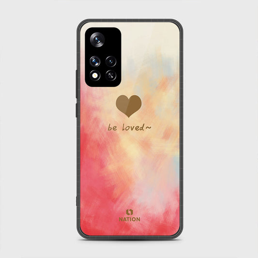 Xiaomi Redmi Note 11 Pro (China) Cover- Onation Heart Series - HQ Ultra Shine Premium Infinity Glass Soft Silicon Borders Case