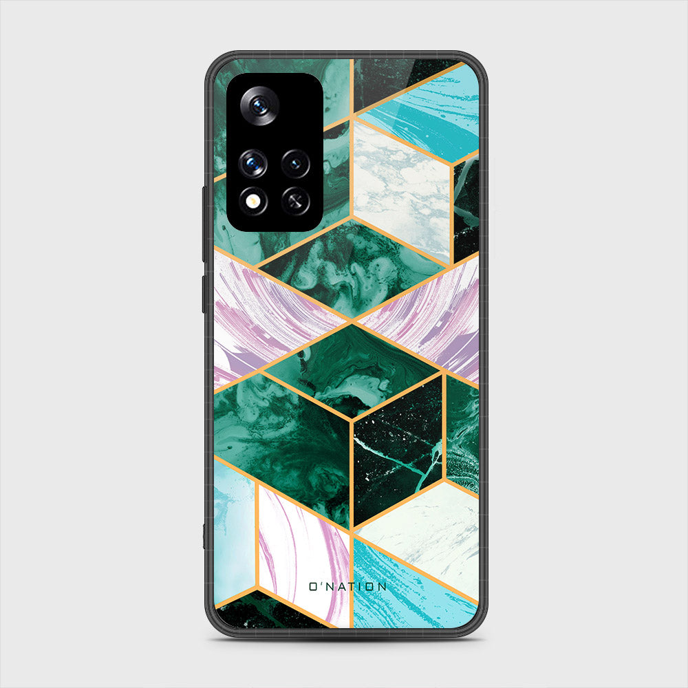 Xiaomi Redmi Note 11 Pro Plus 5G (China) Cover- O'Nation Shades of Marble Series - HQ Ultra Shine Premium Infinity Glass Soft Silicon Borders Case