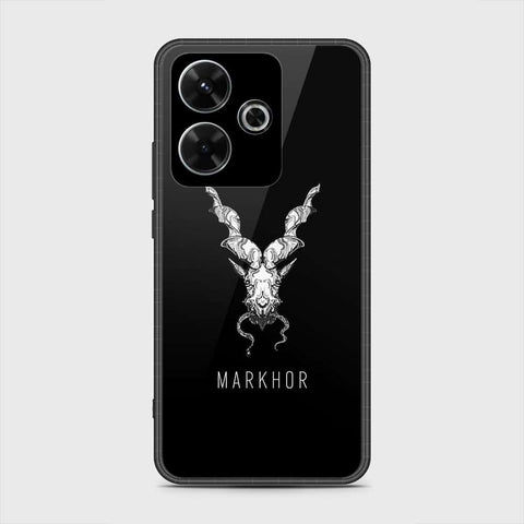 Xiaomi Redmi 13 Cover- Markhor Series - HQ Ultra Shine Premium Infinity Glass Soft Silicon Borders Case