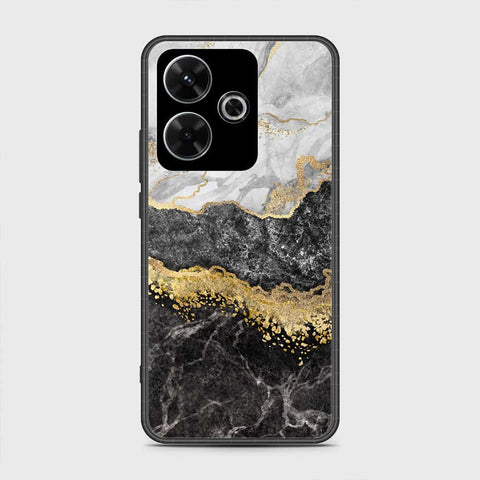 Xiaomi Redmi Note 13R Cover- Colorful Marble Series - HQ Ultra Shine Premium Infinity Glass Soft Silicon Borders Case