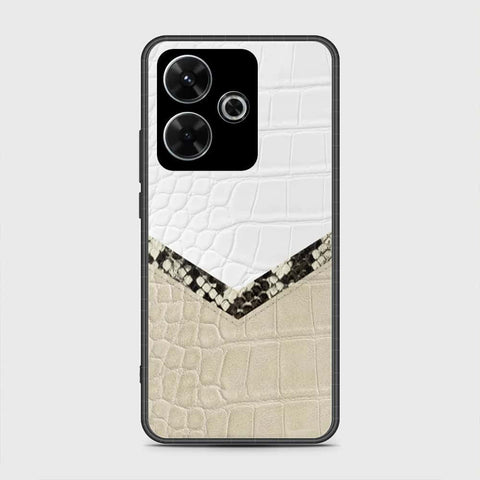 Xiaomi Redmi Note 13R Cover- Printed Skins Series - HQ Ultra Shine Premium Infinity Glass Soft Silicon Borders Case