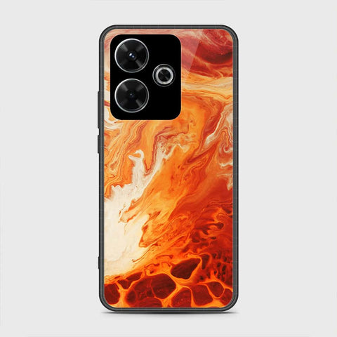 Xiaomi Redmi Note 13R Cover- Mystic Marble Series - HQ Ultra Shine Premium Infinity Glass Soft Silicon Borders Case