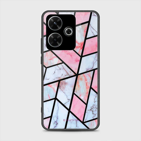 Xiaomi Redmi Note 13R Cover- O'Nation Shades of Marble Series - HQ Ultra Shine Premium Infinity Glass Soft Silicon Borders Case