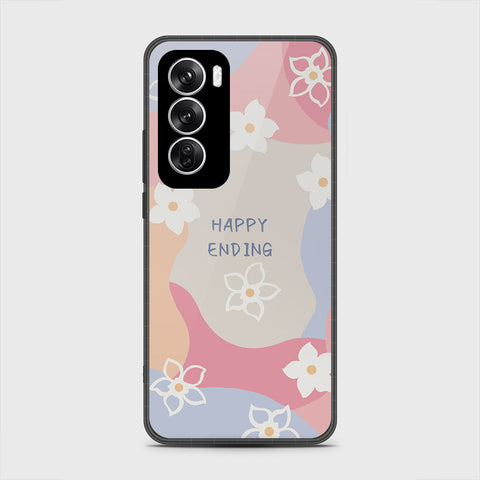 Oppo Reno 12 Cover - Happy Series - HQ Premium Shine Durable Shatterproof Case