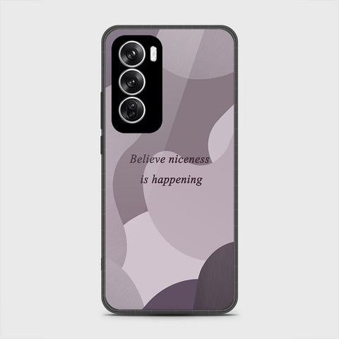 Oppo Reno 12 Cover - Happy Series - HQ Premium Shine Durable Shatterproof Case