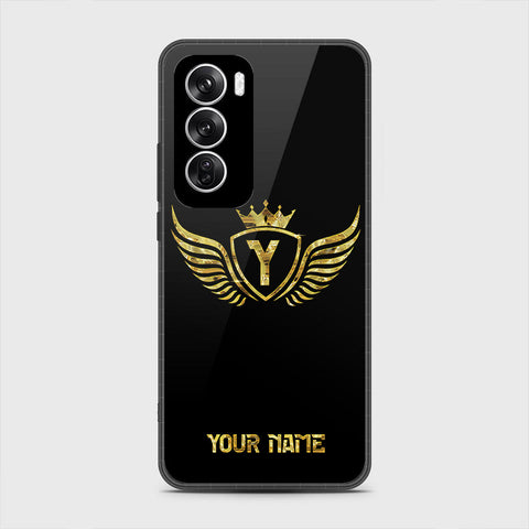 Oppo Reno 12 Cover - Gold Series - HQ Premium Shine Durable Shatterproof Case