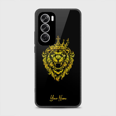 Oppo Reno 12 Cover - Gold Series - HQ Premium Shine Durable Shatterproof Case