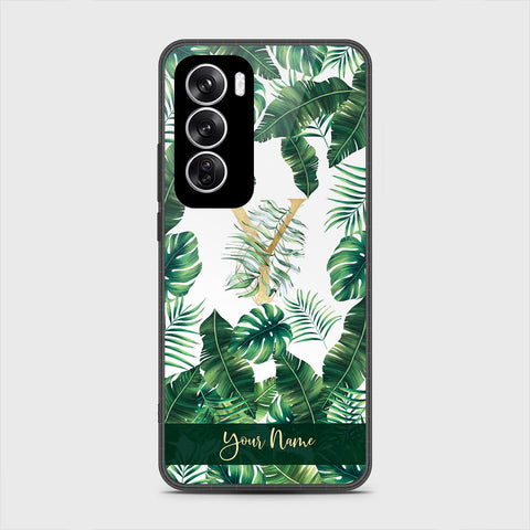 Oppo Reno 12 Cover - Personalized Alphabet Series - HQ Premium Shine Durable Shatterproof Case