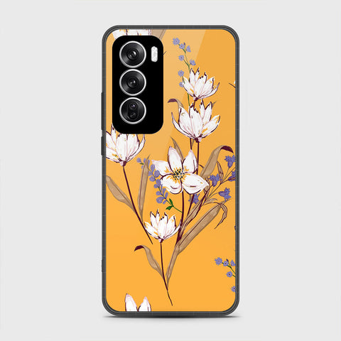 Oppo Reno 12 Cover - Floral Series - HQ Premium Shine Durable Shatterproof Case