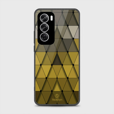 Oppo Reno 12 Cover - Onation Pyramid Series - HQ Premium Shine Durable Shatterproof Case